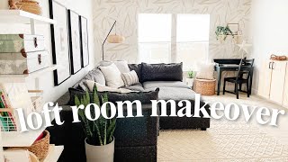 EXTREME LOFT ROOM MAKEOVER 2022! COZY DIY