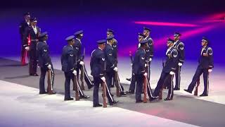 US  Air Force Honor Guard Drill Team USA Nationale Taptoe 2024