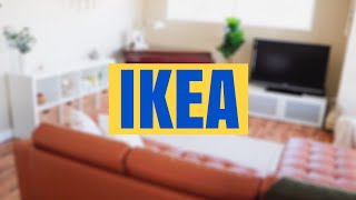 IKEA LIVING ROOM MAKEOVER | $2000 budget