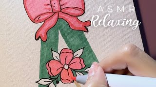 ASMR Art: Adding Quotes to Letter Designs for Relaxation 🎨 | No Talking