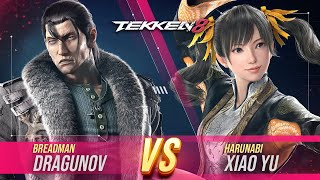 Tekken 8 → Breadman (Dragunov) vs Harunabi (Xiao Yu)