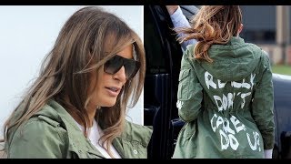 Melania ‘deliberately’ wore ‘I don’t care’ jacket to meet child migrants