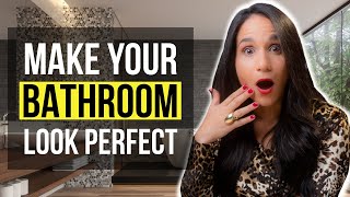 INTERIOR DESIGN TOP 5 Decor Tips To Make Your BATHROOM Look PERFECT! Material Design Ideas & Tips