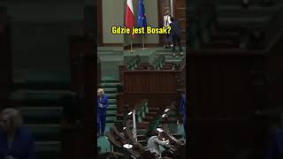 Bosak uciekł z sejmu? #shorts #sejm