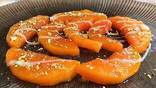 3 Ingredients Dessert Recipe No Oven! No eggs! | 3 Ingredient Recipes | New Afghani Dessert