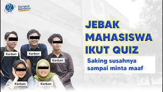 CCM ( Cerdas Cermat Mahasiswa ) Jebak Mahasiswa Ikut Quiz