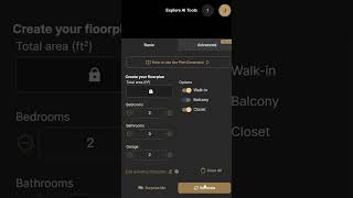 How to Create Floor Plans with AI #shorts