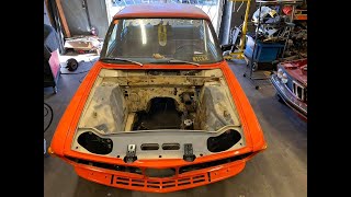 CAtuned BMW E3 Bavaria engine bay redo follow the video for a full transformation m30b36 airlift