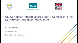 UK Caribbean Infrastructure Fund  A Glimpse into the Delivery of Resilient Infrastructure