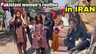 Pakistani woman daily routine : Pakistani immigrant's traditional dowry 2024  in Iran