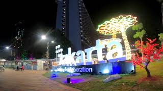 [Cycling Tour] Sepedahan di Jalanan dan Trotoar Thamrin - Sudirman Jakarta (Gowes malam)