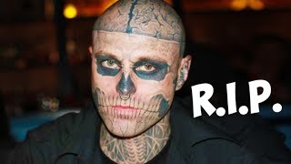 Rick Genest aka Zombie Boy: RIP