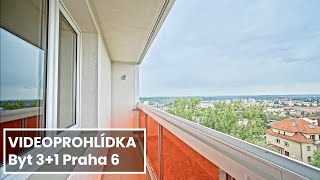 VIDEOPROHLÍDKA | Byt 3+1 - Praha 6