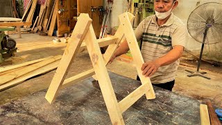 The Creative Art Of A Carpenter - How To Make A High Chair For A Baby