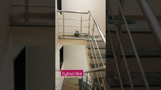 stainless steel railing design#ss  कैसे बनता हे स्टील ka  रेलिंग design #youtubeshorts #viral