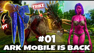 Ark Mobile Hindi Back With Trike And PT | Dungeon Series 01