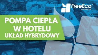 Jak wygląda układ hybrydowy z pompą ciepła? Instalacja w hotelu w centrum Lublina.