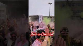 Holi celebrations in Canada! #holi #colors #ubc #vancouver #canada #shorts #shortsfeed #fun #dance