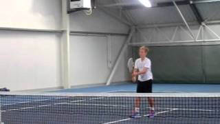 Andrew Paulson, volleys and overheads, 240 fps