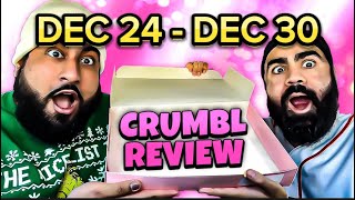 FINAL CRUMBL REVIEW 2023 !! BROOKIE PIE, RASPBERRY CHEESECAKE, CHOCOLATE CAKE, POP TART, PB SNICKERS