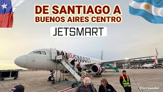 DE SANTIAGO 🇨🇱 A 🇦🇷 BUENOS AIRES CENTRO (AEROPARQUE) - JETSMART 🇦🇷