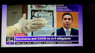 Valeriu Gheorghita - vaccinarea anti-covid nu va fi obligatorie