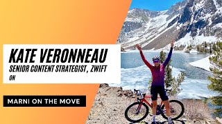 ZWIFT Senior Contet Strategist Kate Verroneau on the Marni on the Move Podcast