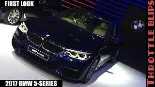 2017 BMW 5 Series  India launch - First Look Video