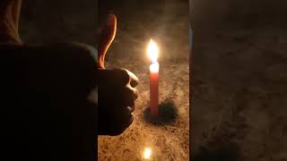 Let's test 👍👎 | can you light a candle️🕯️without touching? | #shorts