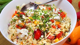 Greek Orzo Salad