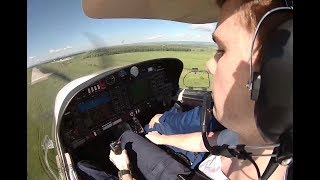 БЛУГА учебные полеты на Diamond DA40 NG | Flying the Diamond DA40 NG