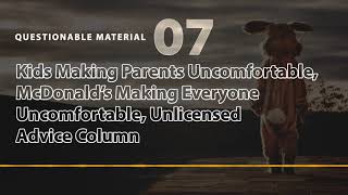 Kids Making Parents Uncomfortable, McDonald's Making Everyone Uncomfortable - QM 007