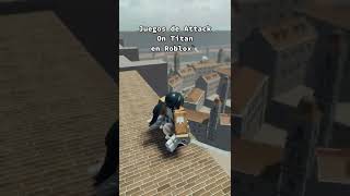 Juegos de Attack On Titan en ROBLOX 2022😱 | Parte 2| #shorts