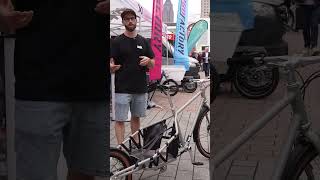 Lastenrad mit guter Fahrdynamik #messe #lastenrad #eurobike #cargobike