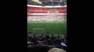 Bristol Rovers 2015 wembley promotion winning penalty.