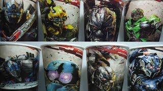 7-Eleven Paper Cups Transformers The Last Knight