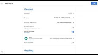 Google Classroom: Stream View