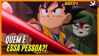 SEMENTE DOS DEUSES E FUSÃO?! REACT DRAGON BALL DAIMA EPISÓDIO 4