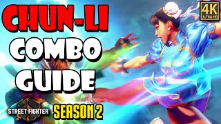 Chun-Li Combo Guide - Street Fighter 6