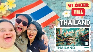 Dag 1 - Vi åker till Thailand!!