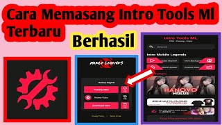 Cara Memasang Intro Tools Ml | Cara Pasang Intro Tools Ml