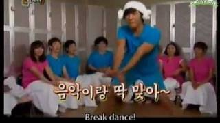 Lee Joon funny dancing 'BUBBLE POP' (ENG SUB)