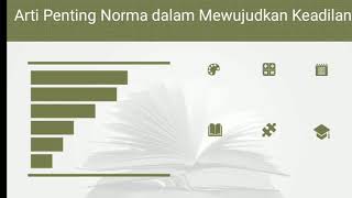 Bab. 2 Norma dan keadilan (part. 2 arti penting norma dalam mewujudkan keadilan)