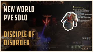 New World PVE Solo - Disciple of Disorder [Myrkgard] - rapier / blunderbuss