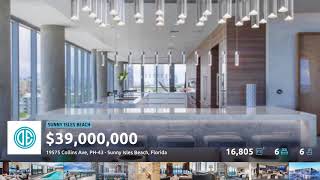 19575 COLLINS AVE, PH-43 - SUNNY ISLES BEACH, FLORIDA