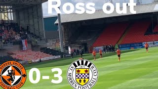 Dundee United 0-3 St Mirren | Matchday vlog | Jack Ross out| #4