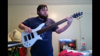 Travis plays Pain Of Salvation's "Rope Ends" [BASS]