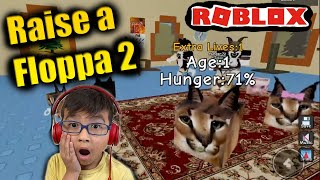 Jaden plays Roblox Raise a Floppa 2!