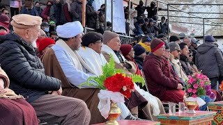 powerful speech by nono Padma at polo ground, Ladakh’s demand for 6th schedule