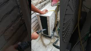 outdoor #ac #airconditioner #electrical #cleaning #capacitor #airconditioning